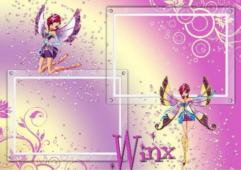 Детские рамки Winx - Тэкна. Интернет-посиделки у Шонина